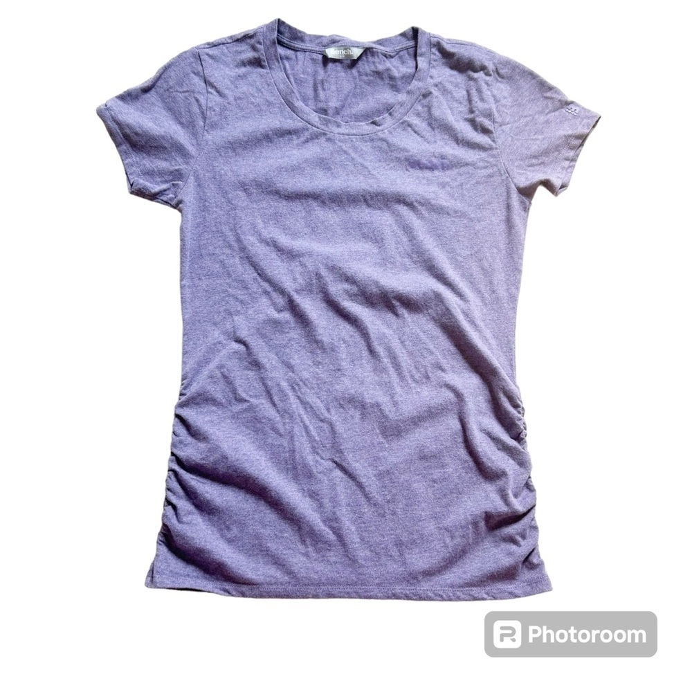 Purple Bench Purple T-Shirt, Elastic Gather at sides, Cotton Blend Bundle & Save
